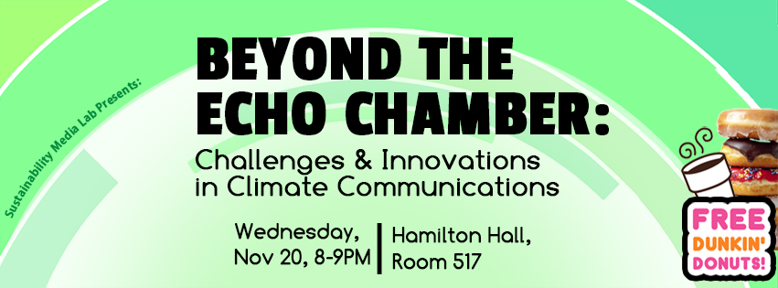 Sustainable Media Lab Event: Beyond the Echo&nbsp;Chamber